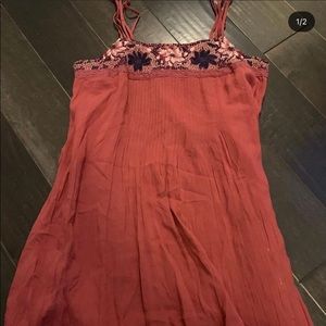 Dress with floral detail